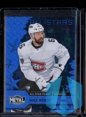 2020-21 Skybox Metal Universe All-Stars Blue Spectrum Shea Weber #185